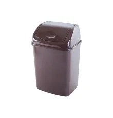 Контейнер для сміття Алеана Коричневий 10 л (алн 122063/коричневий)