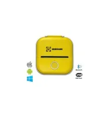 Принтер чеків UKRMARK P02YL Bluetooth, жовтий (00937)