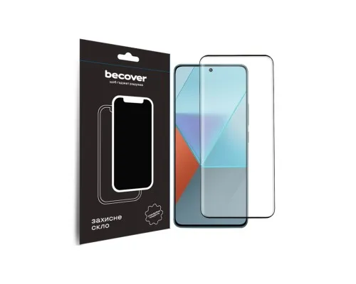 Скло захисне BeCover Xiaomi Redmi Note 13 Pro Plus 5G Black (710655)