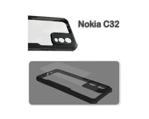 Чохол до мобільного телефона BeCover Anti-Bump Nokia C32 Black (710743)