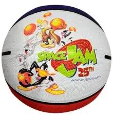 М'яч баскетбольний Spalding Space Jam 25TH Anniversasy Tune Squad білий, червоний Уні 7 84687Z (689344416618)