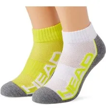 Шкарпетки Head Qperformance Quarter 791019001-004 2 пари Жовтий/Сірий/Білий 39-42 (8720245076371)