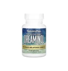 Витаминно-минеральный комплекс Natures Plus Комплекс для крепкого сна, Dreaminol, 30 таблеток (NAP-04759)