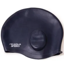 Шапка для плавания Aqua Speed Ear Cap Comfort 9895 289-22 темно-синій OSFM (5908217698957)