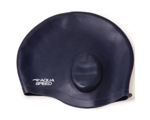 Шапка для плавання Aqua Speed Ear Cap Comfort 9895 289-22 темно-синій OSFM (5908217698957)