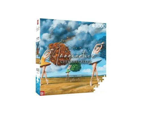 Пазл GoodLoot Imagination: Rafal Olbinski The Shape of Color Green 1000 елементів (5908305243717)