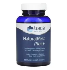 Витаминно-минеральный комплекс Trace Minerals Спокойный сон и восстановление, NaturalRest Plus+, 60 таблеток (TMR-00261)