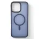 Чохол до мобільного телефона BeCover Metal Buttons Case (MagSafe) для Apple iPhone 16 Pro Max Blue (712100)