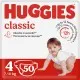 Подгузники Huggies Classic 4 (7-18 кг) Jumbo 50 шт (5029053543147)