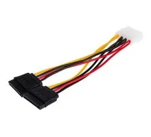 Кабель живлення SATA power 2x 0.2m Atcom (16148)