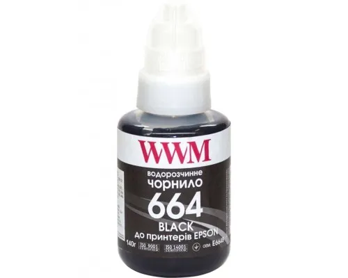 Чорнило WWM Epson L110/L210/L300 140г Black (E664B)