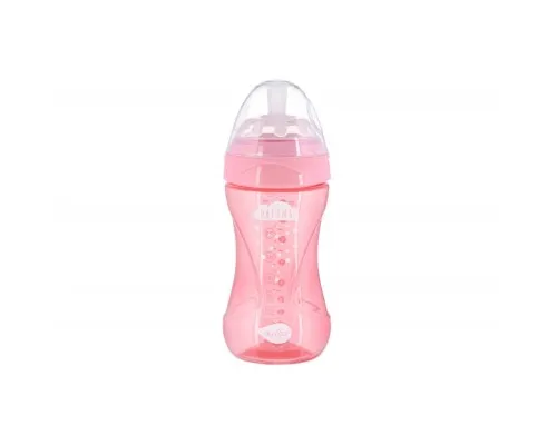 Пляшечка для годування Nuvita Mimic Cool 250мл рожева (NV6032PINK)