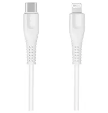 Дата кабель USB Type-C to Lightning 1.2m MFI White Canyon (CNS-MFIC4W)