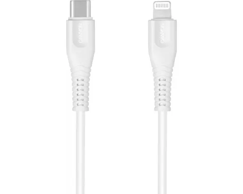 Дата кабель USB Type-C to Lightning 1.2m MFI White Canyon (CNS-MFIC4W)