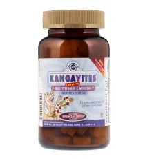 Мультивитамин Solgar Витамины для детей, Kangavites (Кангавитс), Вкус Ягод, 120 (SOL-01016)