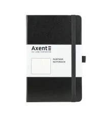 Книга записная Axent Partner 125х195 мм без линовки 96 листов Черная (8307-01-A)