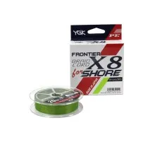 Шнур YGK Frontier Braid Cord X8 150m Green 2.0/0.235mm 30lb/13.5kg (5545.02.99)