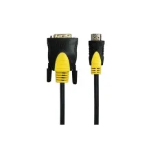 Кабель мультимедийный HDMI to DVI 1.8m 2-side V1.3 19-pin Maxxter (CCBP-HDMI-DVI-1.8)