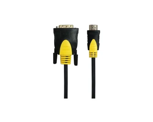 Кабель мультимедийный HDMI to DVI 1.8m 2-side V1.3 19-pin Maxxter (CCBP-HDMI-DVI-1.8)