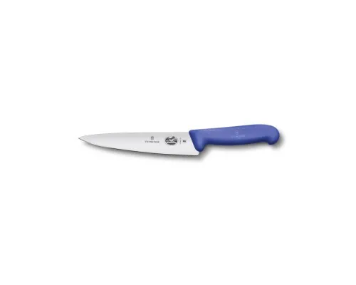 Кухонний ніж Victorinox Fibrox Carving 19 см Blue (5.2002.19)