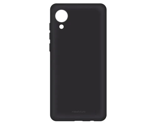 Чехол для мобильного телефона MakeFuture Samsung A03 Core Skin (Matte TPU) Black (MCS-SA03CBK)