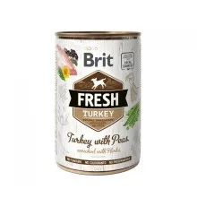 Консервы для собак Brit Fresh Turkey/Peas 400 г (с индейкой и горошком) (8595602533879)