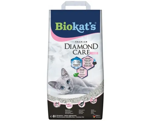 Наповнювач для туалету Biokats DIAMOND CARE FRESH 8 л (4002064613260)