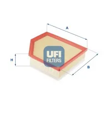 Повітряний фільтр для автомобіля UFI 30.686.00