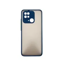 Чохол до мобільного телефона Dengos Matte Xiaomi Redmi 10C (blue) (DG-TPU-MATT-110)
