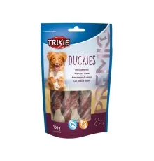 Ласощі для собак Trixie Premio Duckies качка з кальцієм 100 г (4011905315386)