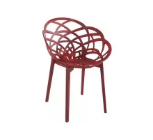 Кухонный стул PAPATYA flora, матовый красный кирпич (2313)