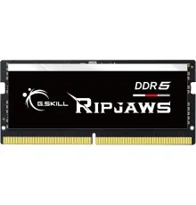Модуль пам'яті для ноутбука SoDIMM DDR5 16GB 4800 MHz Ripjaws G.Skill (F5-4800S4039A16GX1-RS)