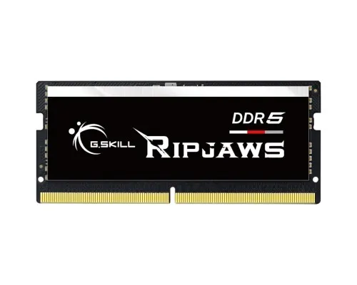 Модуль памяті для ноутбука SoDIMM DDR5 16GB 4800 MHz Ripjaws G.Skill (F5-4800S4039A16GX1-RS)
