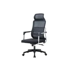 Офісне крісло Аклас Вірго HR HB 8002A Чорний (00060141)