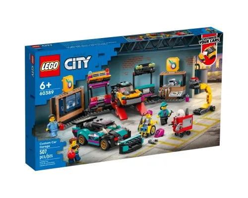 Конструктор LEGO City Тюнинг-ателье 507 деталей (60389)