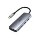 Концентратор Choetech USB-C 7-in-1 (HDMI/PD/CR/USB-A/USB-C) alum (HUB-M19-GY)