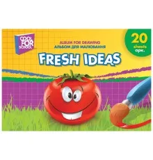 Альбом для малювання Cool For School на пружині, 20 аркушів Fresh Ideas (CF60903-01)
