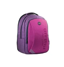 Рюкзак школьный Cool For School 44x32x20 см 28 л Фиолетово-малиновый (CF86588-05)