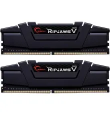 Модуль пам'яті для комп'ютера DDR4 64GB (2x32GB) 4400 MHz RipjawsV Black G.Skill (F4-4400C19D-64GVK)