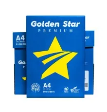 Бумага Golden Star IK A4, 75 г, 500 арк. Premium клас С (907502)