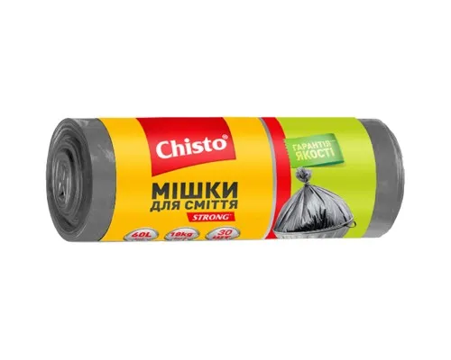 Пакеты для мусора Chisto Strong 60 л 30 шт. (4823098408000)