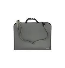 Папка - портфель Cool For School А3 пластиковый на молнии, серый (CF30006)