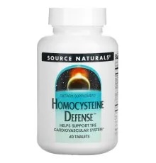 Витаминно-минеральный комплекс Source Naturals Защита от гомоцистеина, Homocysteine Defense, 60 таблеток (SN1038)