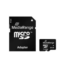 Карта пам'яті Mediarange 64GB microSD class 10 (MR955)