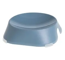 Посуд для котів Fiboo Flat Bowl миска без антиковзких накладок синя (FIB0126)
