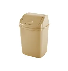 Контейнер для мусора Алеана Кремовый 10 л (алн 122063/крем)