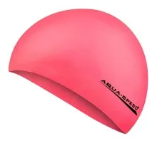 Шапка для плавания Aqua Speed Soft Latex 122-03 5726 неоновий рожевий Уні OSFM (5908217657268)