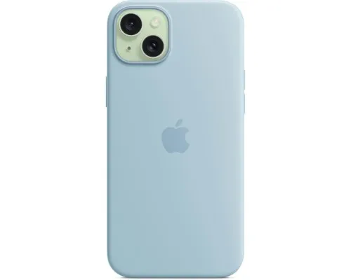 Чехол для мобильного телефона Apple iPhone 15 Plus Silicone Case with MagSafe - Light Blue,Model A3124 (MWNH3ZM/A)