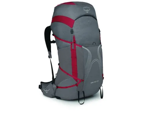 Рюкзак туристичний Osprey Eja Pro 55 dale grey/poinsettia red WXS/S (009.3300)