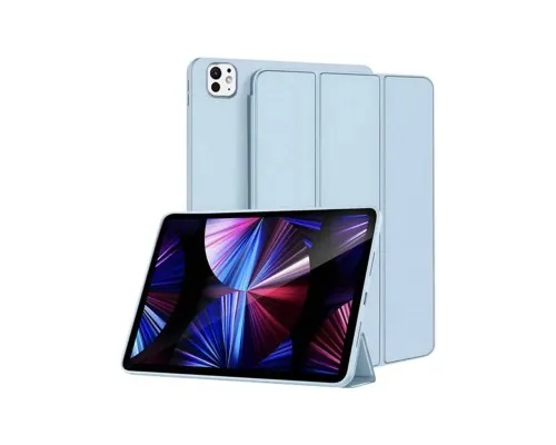 Чохол до планшета BeCover Tri Fold Soft TPU Silicone Apple iPad Pro 13" M4 2024 Light Blue (711753)